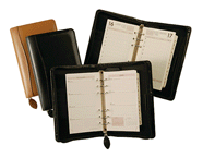 Bonded Leather Zippered Planner System